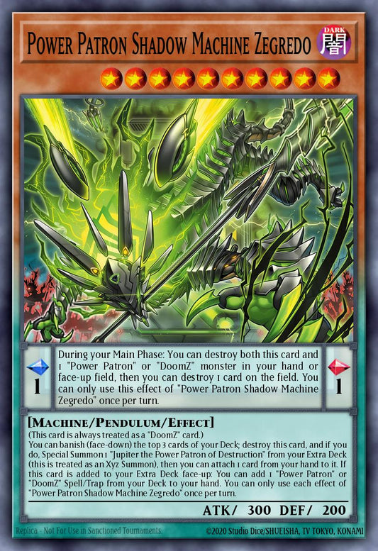 BLZD-EN012 “Jupredo the Shademachine Power Patron" Common