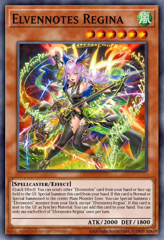 BLZD-EN014 "Elfnote Regina" Starlight Rare
