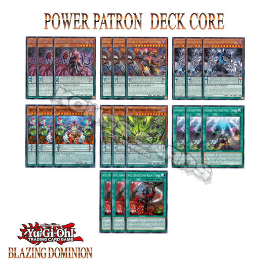 Power Patron Deck Core BLZD 21 Cards
