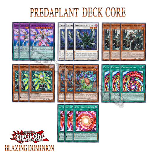 Predaplant Deck Core BLZD 21 Cards
