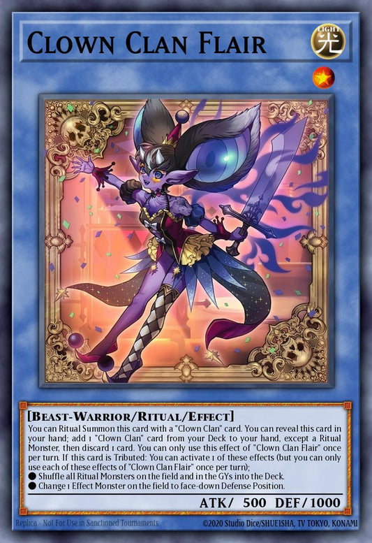 BLZD-EN029	"Clown Crew Flair" Super Rare
