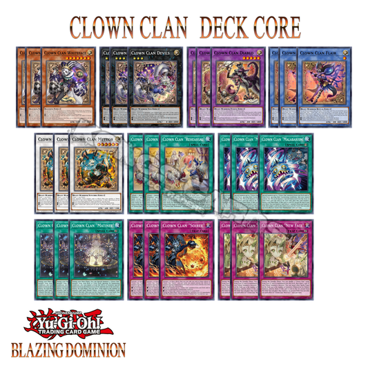 Clown Crew Deck Core BLZD 30 Cards