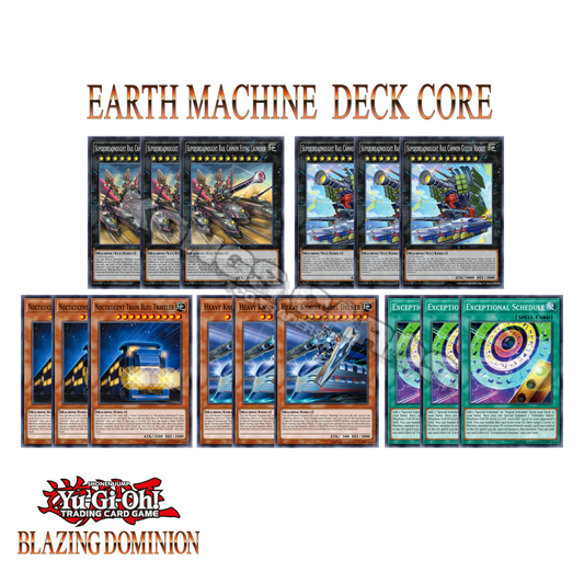 Earth Machine Deck Core BLZD 15 Cards