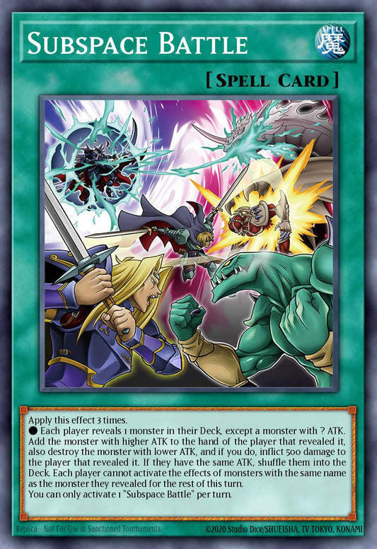 BLZD-EN100 "Subspace Battle" Common