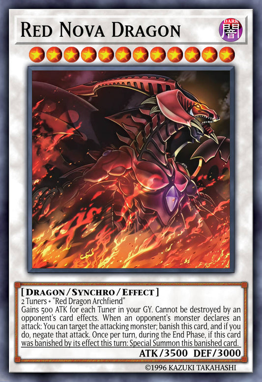 BLZD-EN101 "Red Nova Dragon" Starlight Rare