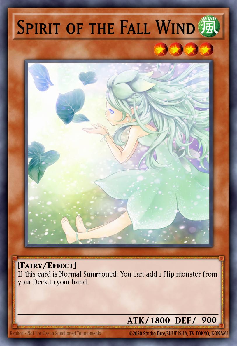 PHRE-EN028 “Spirit of the Fall Wind" Rare