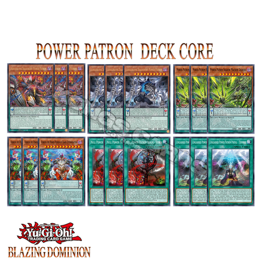 Power Patron Deck Core BLZD 18 Cards (NO TCG Exclusive)