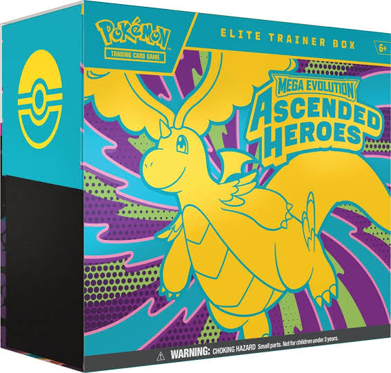 Pokémon TCG: Mega Evolution Ascended Heroes - Elite Trainer Box