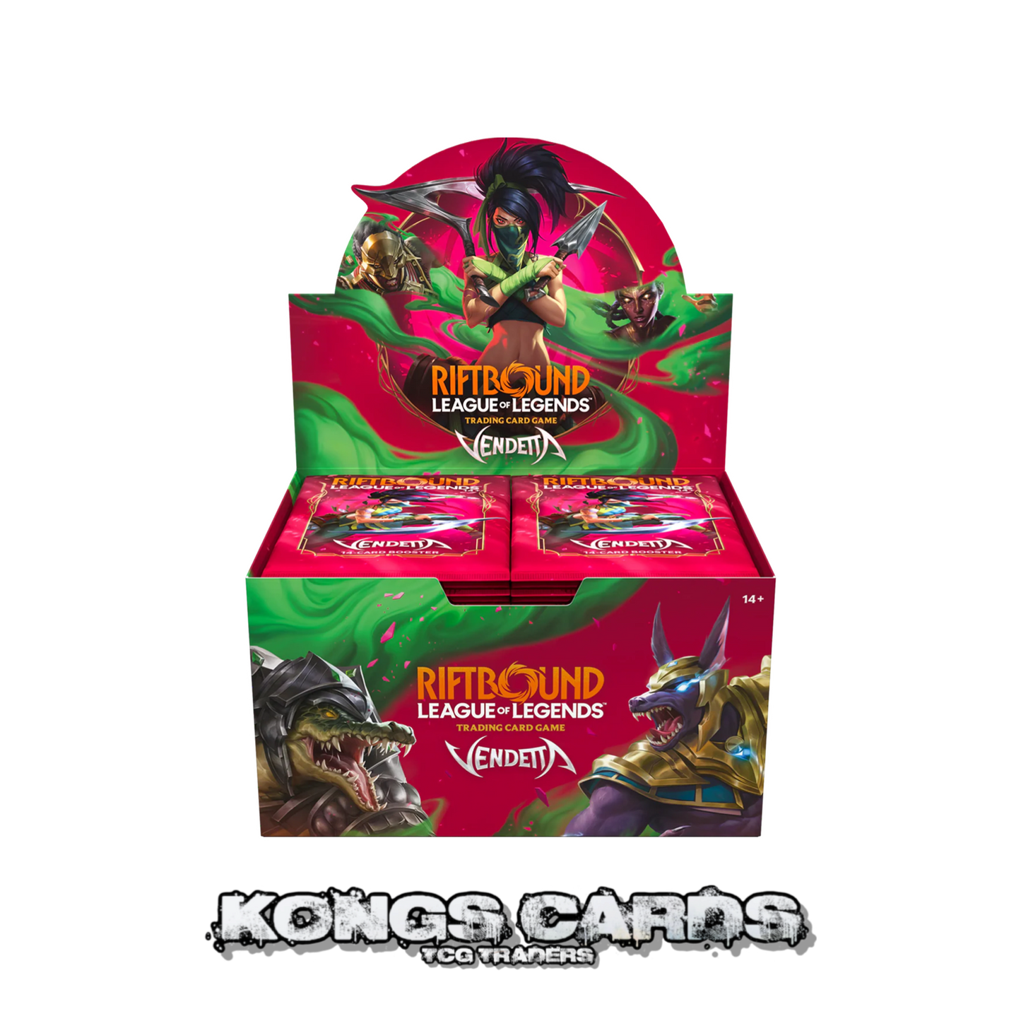 Riftbound: League of Legends TCG - Set 4: Vendetta - Booster Box (24 Count) : Pre-Order - July 31, 2026