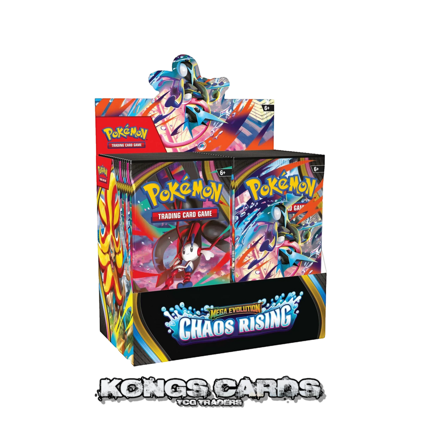 Pokemon Mega Evolution Chaos Rising Booster Box (36 Packs)