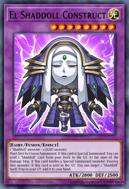 BLGG-EN006 El Shaddoll Construct Starlight Rare (CHIBI)