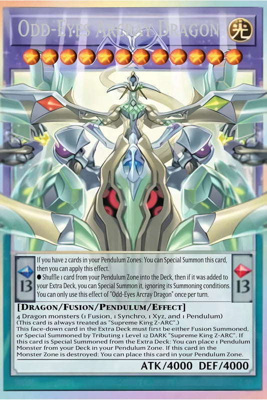 RA05-EN145 Odd-Eyes Arcray Dragon - Choose Your Rarity (Extended Art)