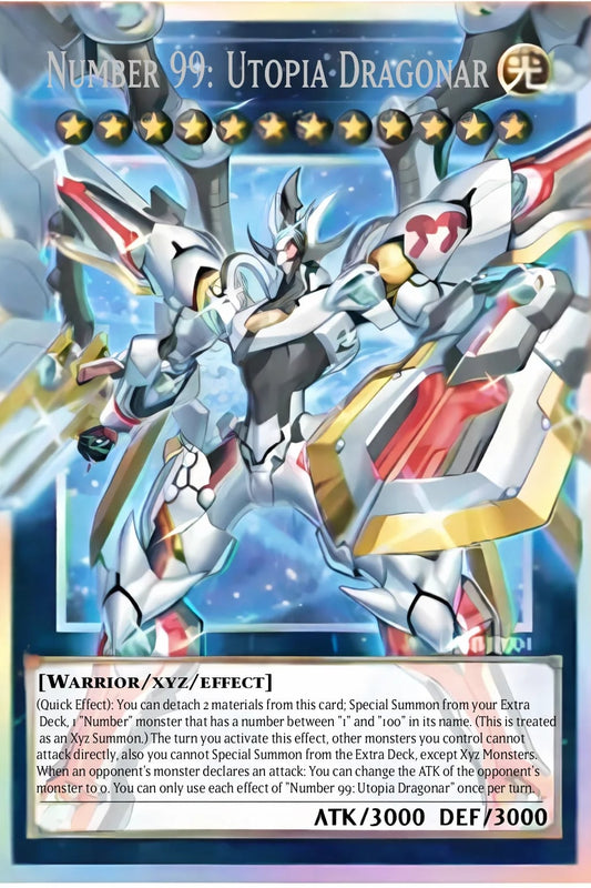 RA05-EN144 Number 99: Utopia Dragonar - Choose Your Rarity (Extended Art)