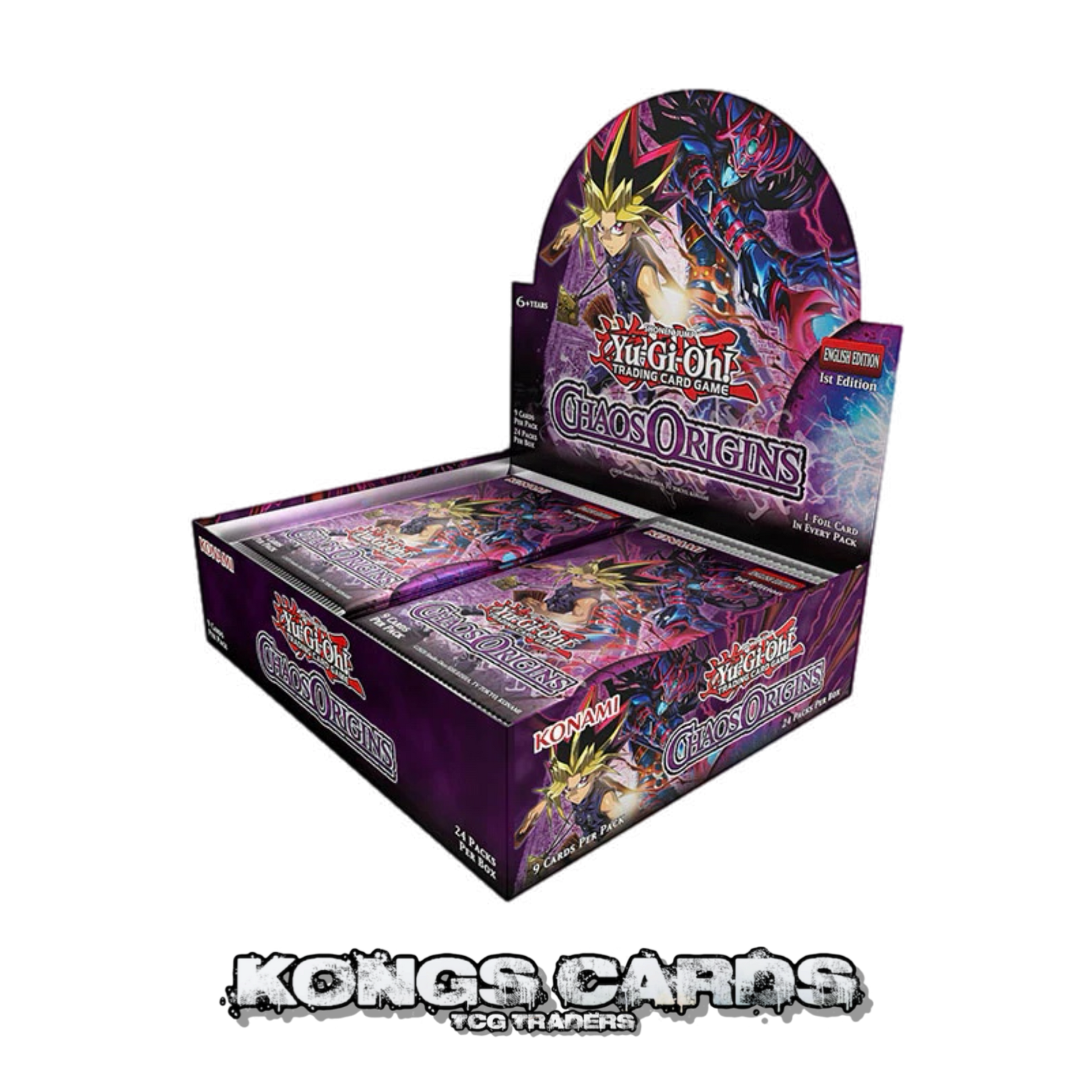Yu-Gi-Oh! - Chaos Origin Booster (24 Packs) – Kongs Cards