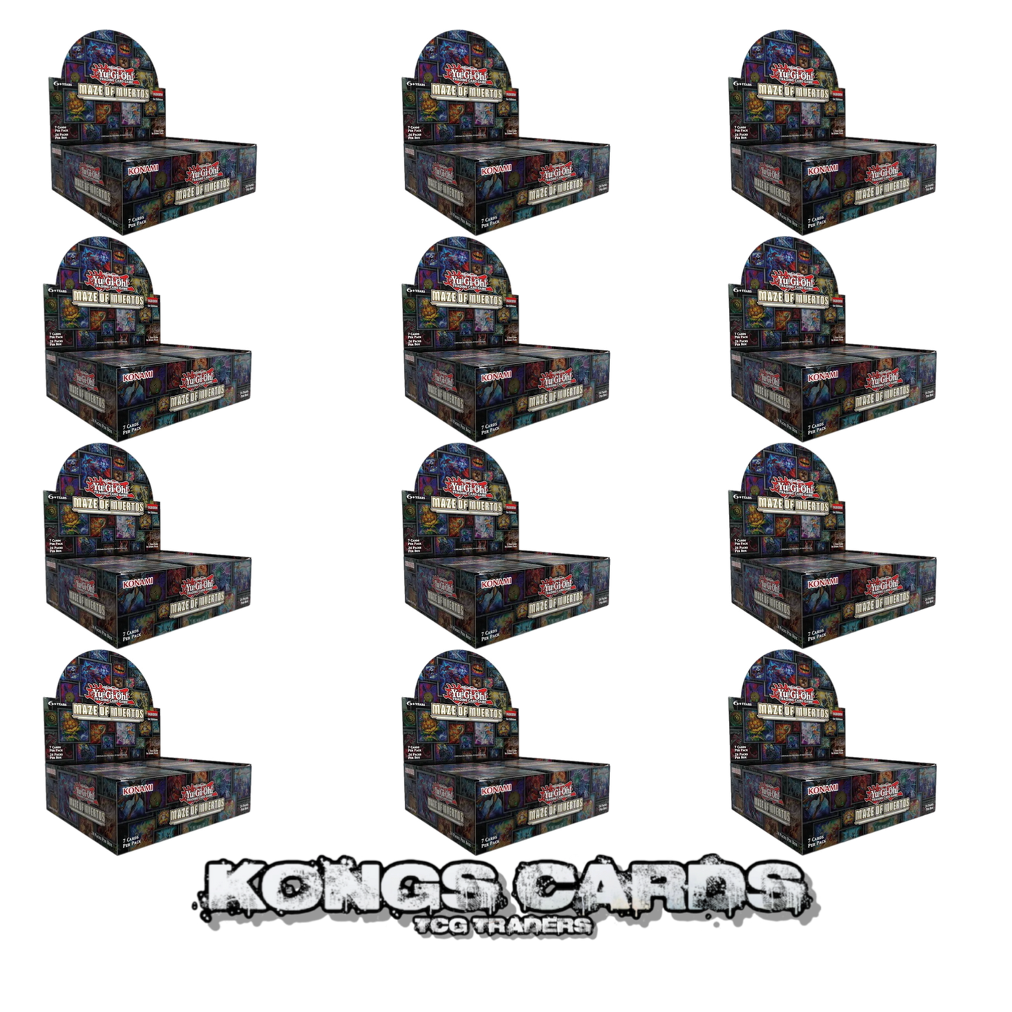 Yu-Gi-Oh! - Maze of Muertos SEALED CASE 12x Booster Box