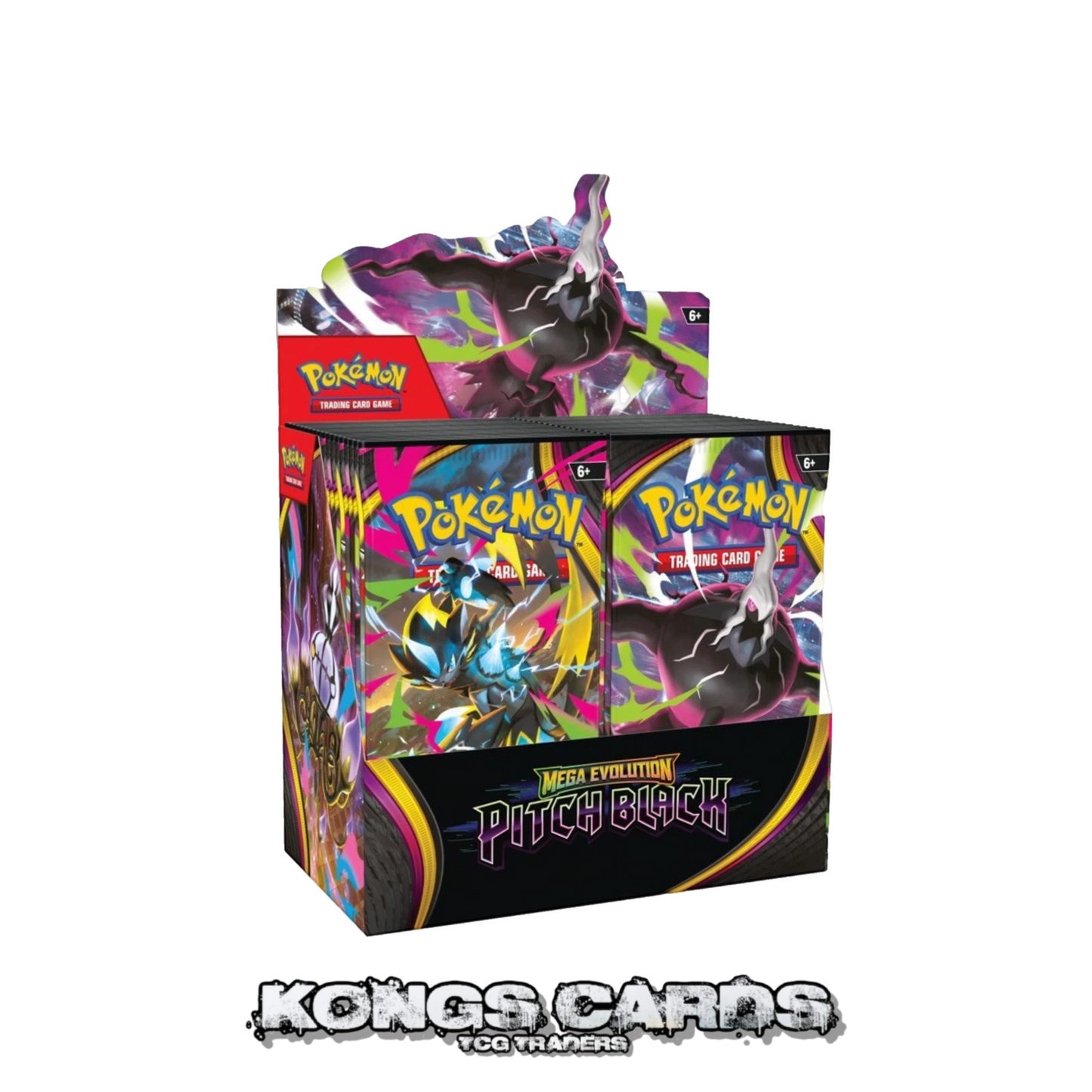 Pokemon Mega Evolution Pitch Black Booster Box (36 Packs) PRE ORDER