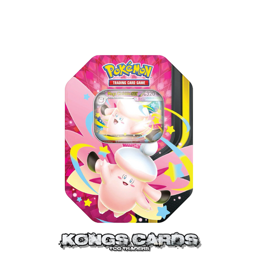 Pokémon TCG Mega Moonlit Tin Mega Clefable EX