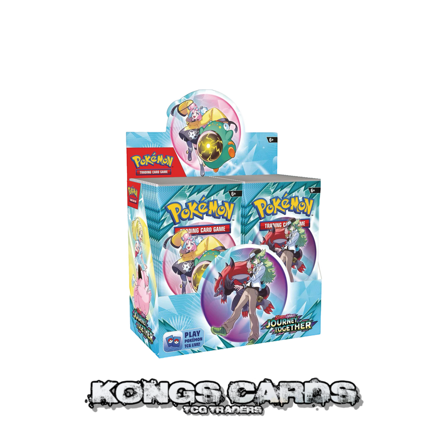 Pokemon - Scarlet & Violet 9 Journey Together - Booster Display (36 Count)