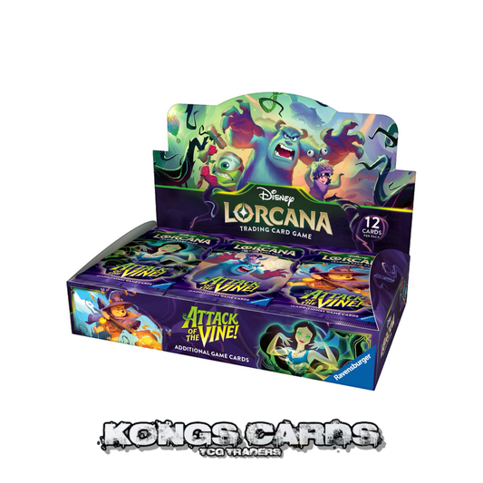 Disney Lorcana TCG - Attack of the Vine Booster Box (24 Packs)