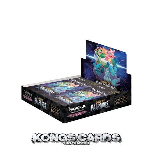 Palworld Official Card Game - Dawn of Palpagos - Booster Box (12 Packs)