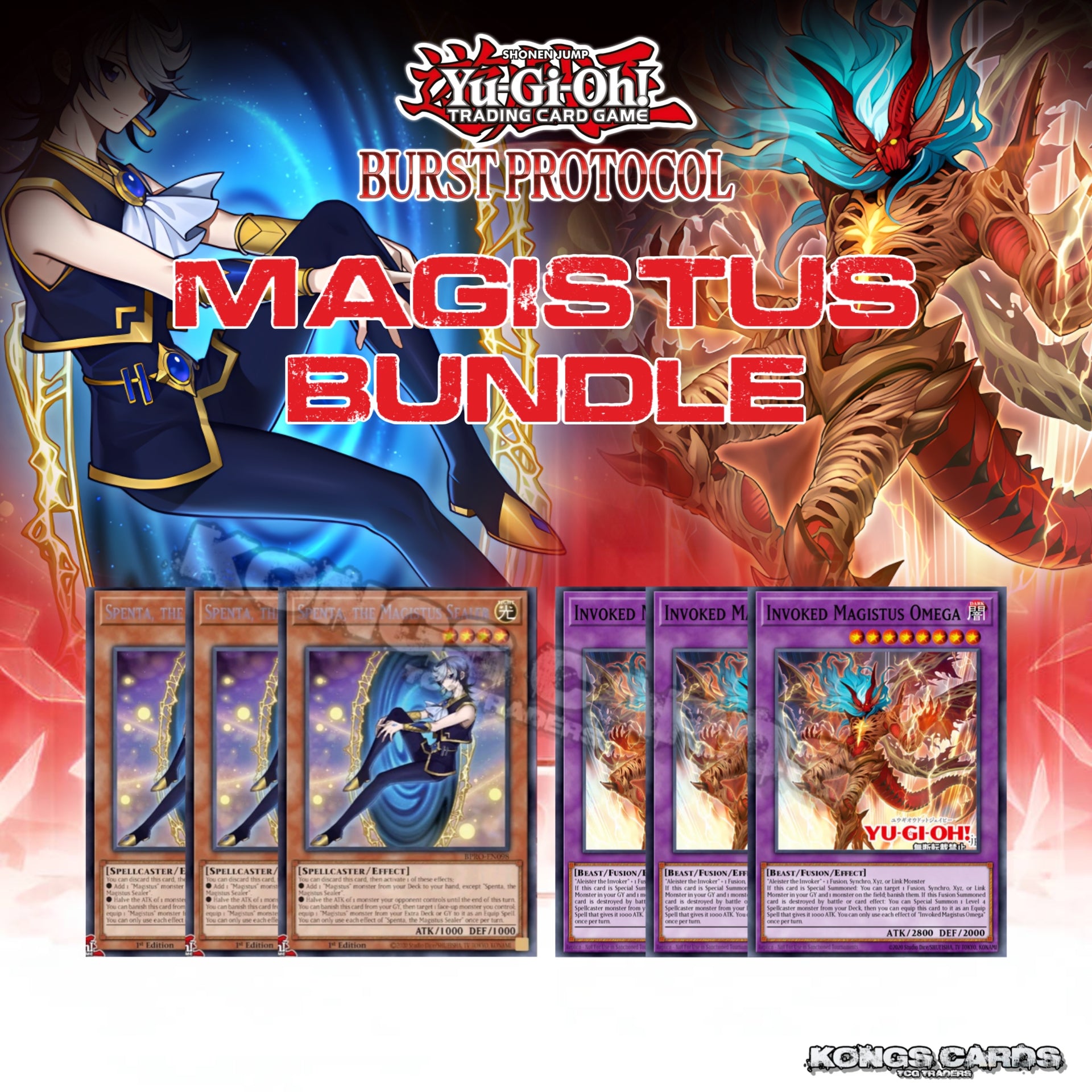 Magistus Bundle 6 Cards BPRO – Kongs Cards