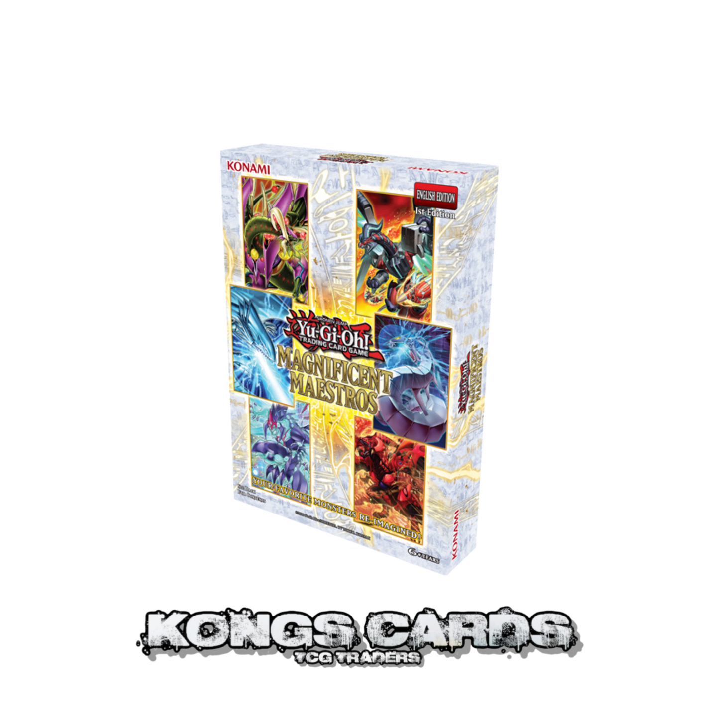 Yu-Gi-Oh! Magnificent Maestros Case TUCK BOX PRE ORDER