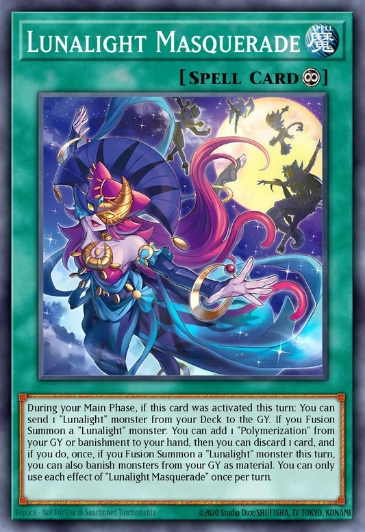 LAVD-ENL26 Lunalight Masquerade Secret Rare PROMO