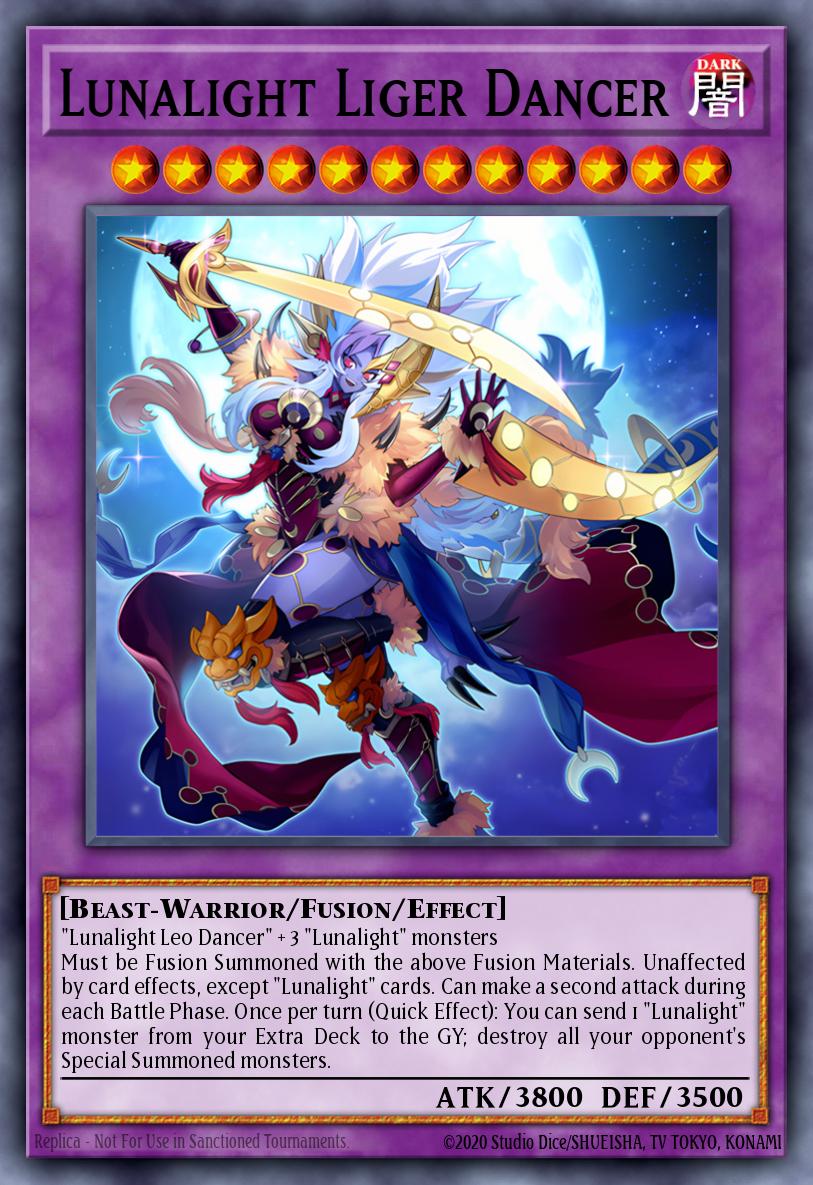 LAVD-ENL34 Lunalight Liger Dancer Secret Rare PROMO