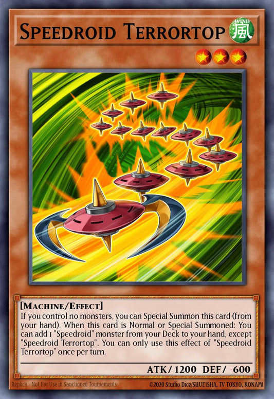 LAVD-ENS03 Speedroid Terrortop Secret Rare PROMO