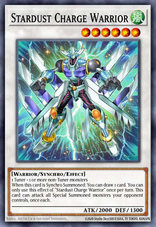LAVD-ENS27 Stardust Charge Warrior Secret Rare PROMO