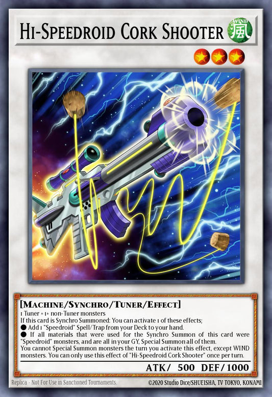 LAVD-ENS31 Hi-Speedroid Cork Shooter Secret Rare PROMO