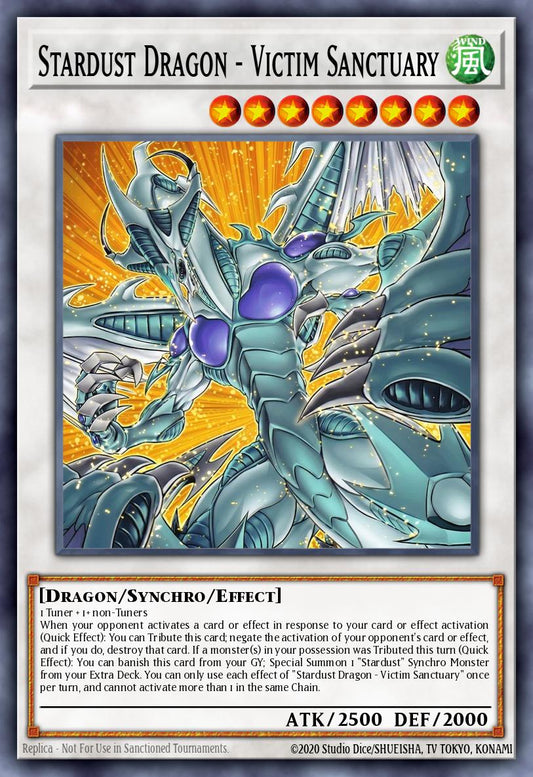 MAMO-EN007 "Stardust Dragon - Victim Sanctuary" Ultra Rare