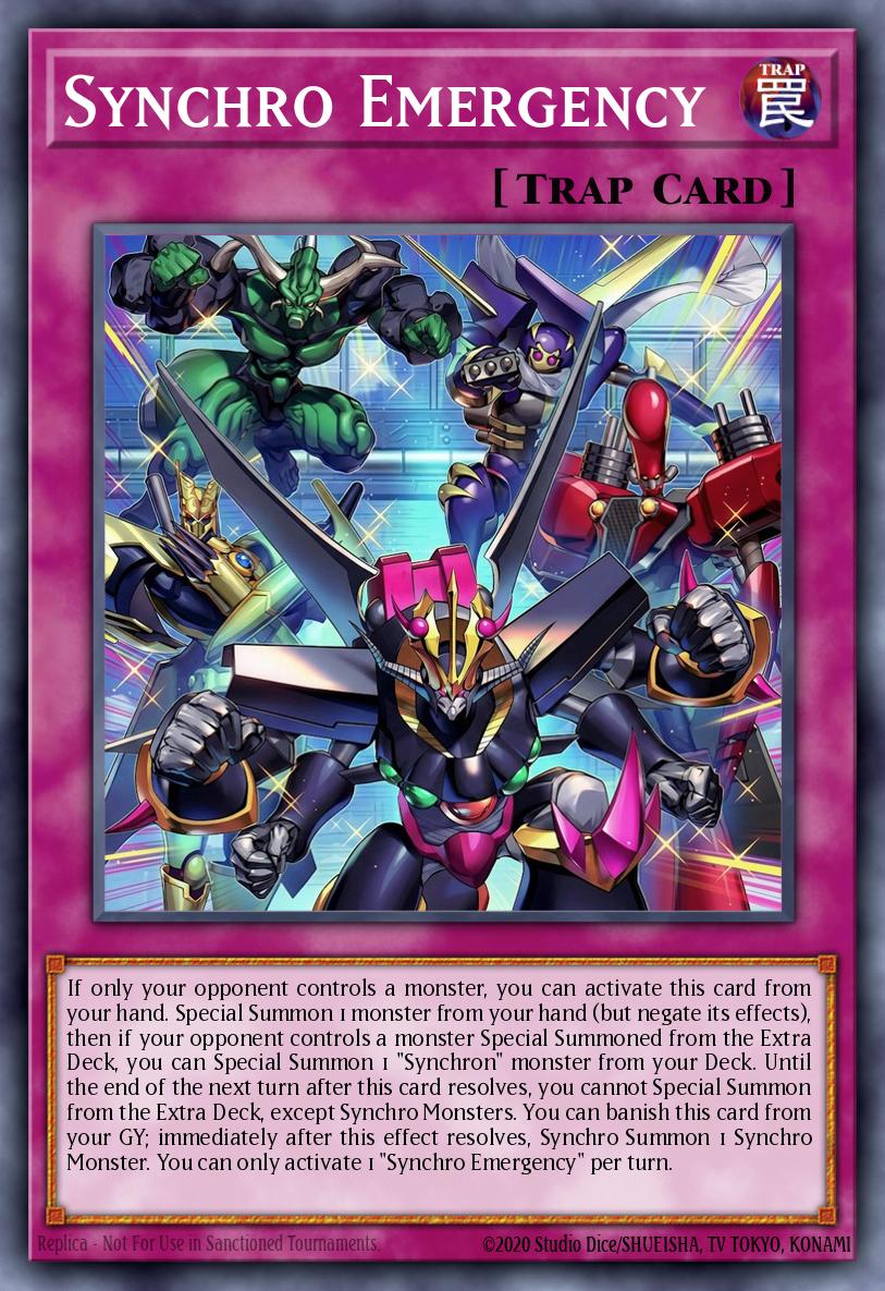 MAMO-EN009 "Synchro Emergency" Ultra Rare