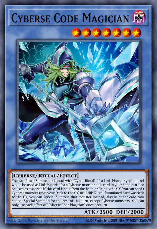 MAMO-EN017 "Cyberse Code Magician" Ultra Rare