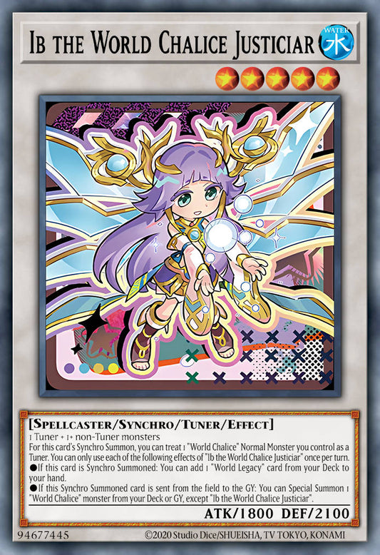 MAMO-EN034 "Ib the World Chalice Justiciar" Ultra Rare (CHIBI)