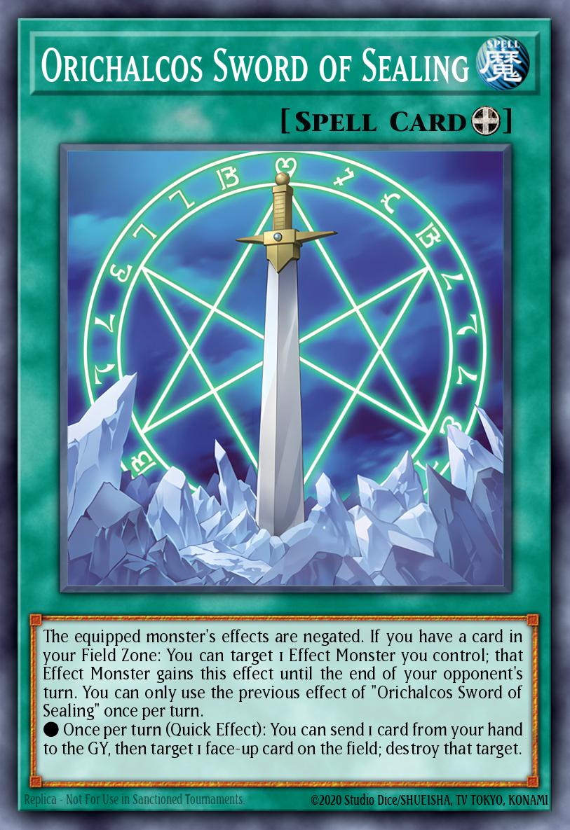 MAMO-EN “Orichalcos Sword of Sealing" Ultra Rare