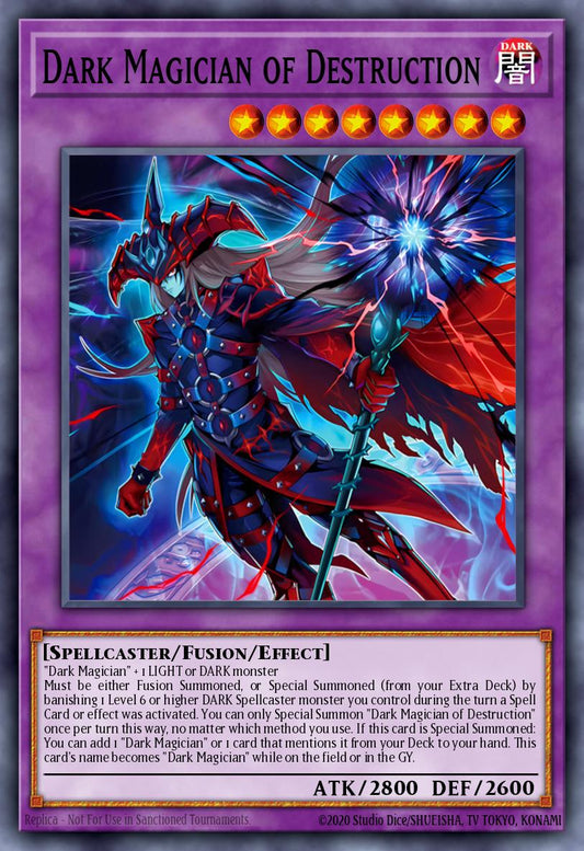 MZMU-EN011 Dark Magician of Destruction Secret Rare