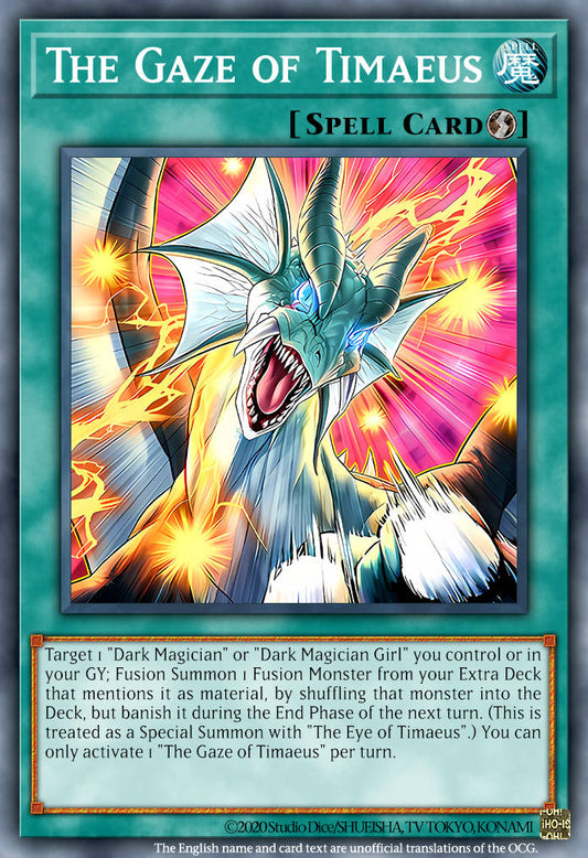 MZMU-EN013 The Gaze of Timaeus Secret Rare