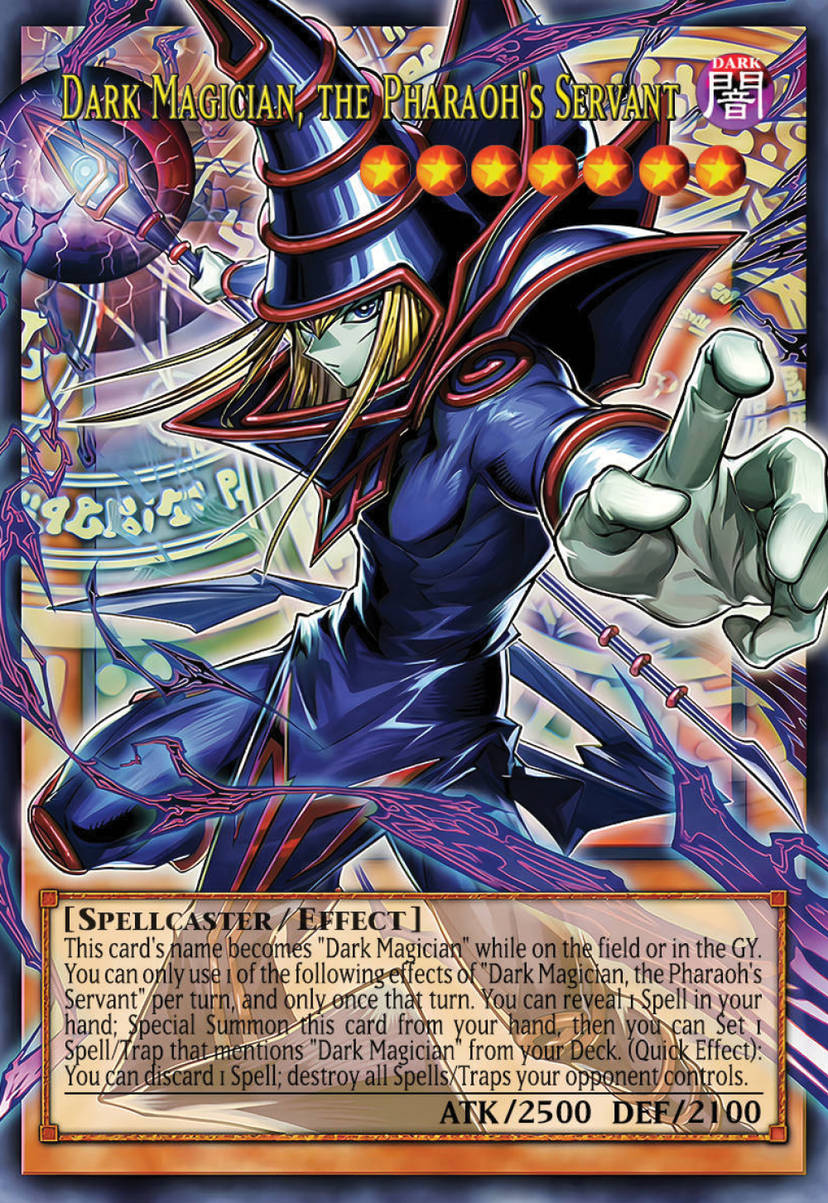 MAMO-EN001 “Dark Magician, the Pharaoh's Servant" Extended Art Ultra Rare