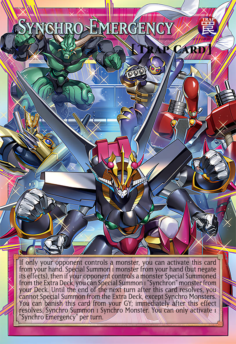 MAMO-EN009 "Synchro Emergency" Extended Art Ultra Rare