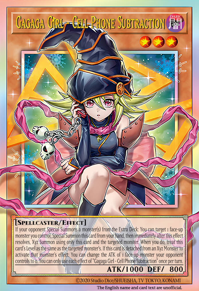 MAMO-EN012 "Gagaga Girl - Cell Phone Subtraction" Extended Art Starlighy Rare