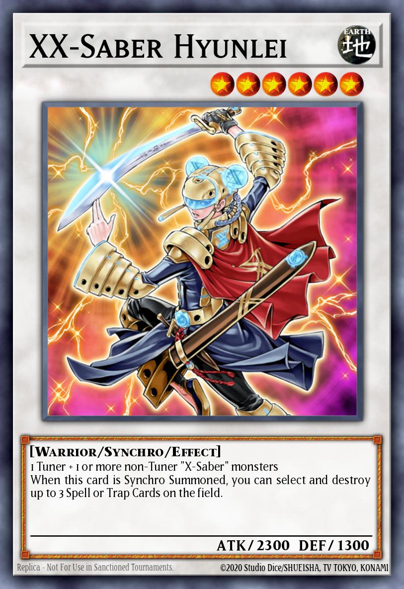 RA04-EN140 "XX-Saber Hyunlei" Choose Your Rarity