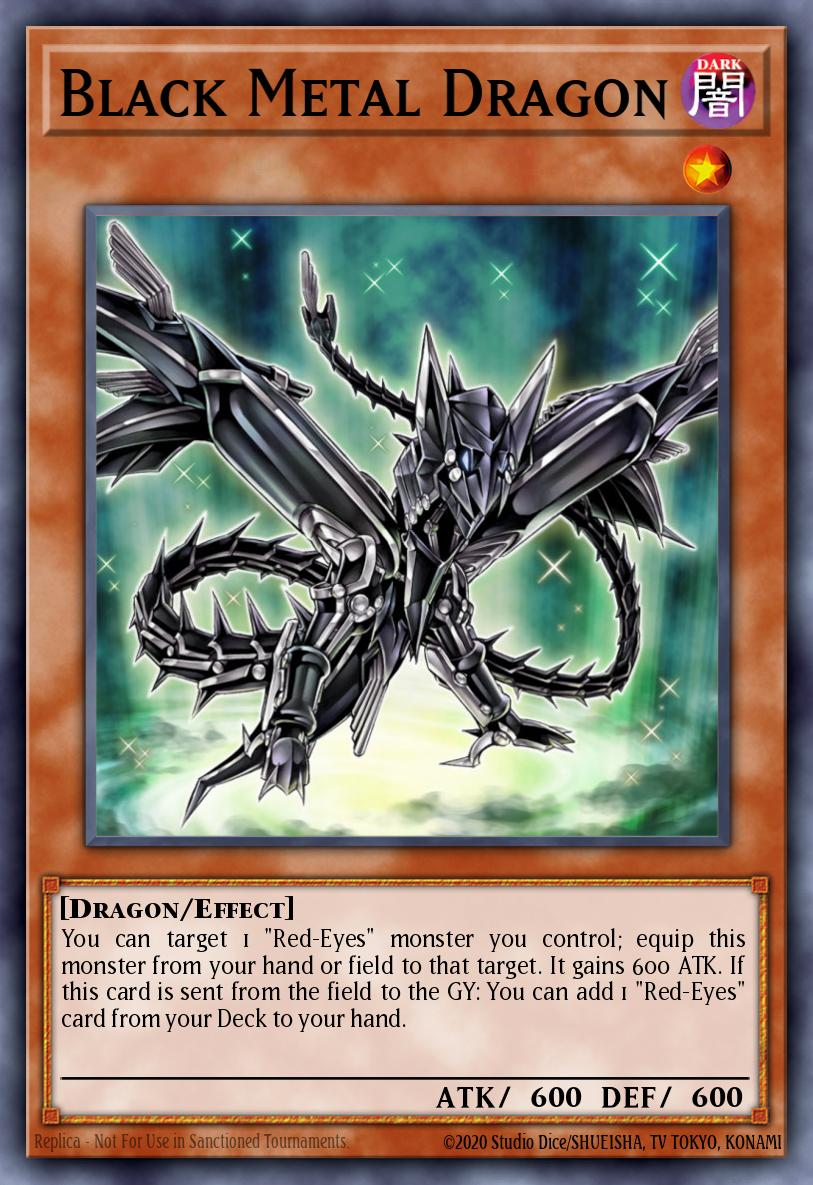 RA04-EN016 “Black Metal Dragon" Choose Your Rarity
