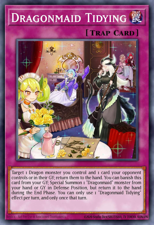 RA04-EN102 “Dragonmaid Tidying" Choose Your Rarity