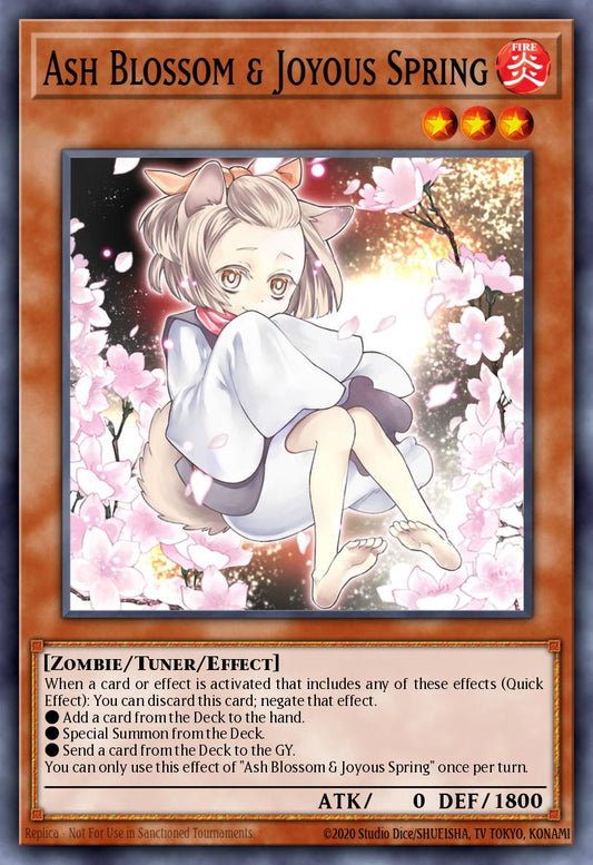 RA04-EN025 “Ash Blossom & Joyous Spring" Choose Your Rarity