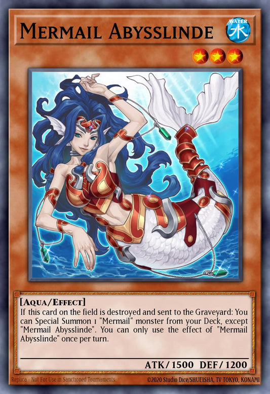 RA04-EN011 “Mermail Abysslinde" Choose Your Rarity