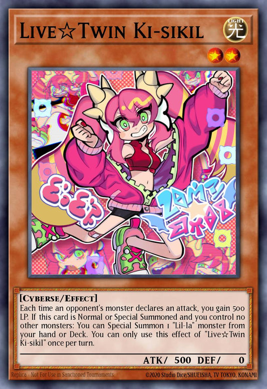 RA04-EN035 “Live☆Twin Ki-sikil" Choose Your Rarity