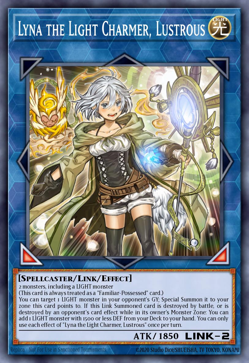 RA04-EN081 "Lyna the Light Charmer, Lustrous" Choose Your Rarity
