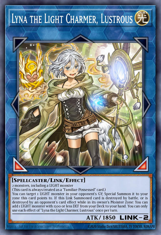 RA04-EN081 "Lyna the Light Charmer, Lustrous" Choose Your Rarity