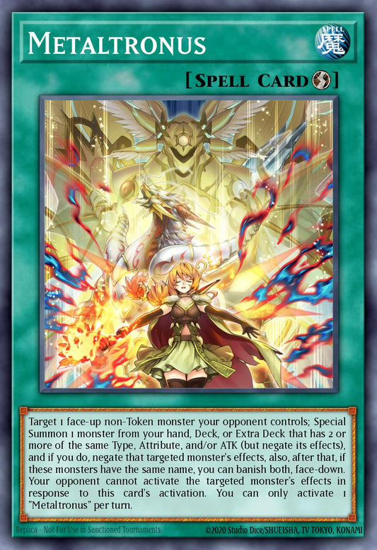 RA04-EN100 "Metaltronus" Choose Your Rarity